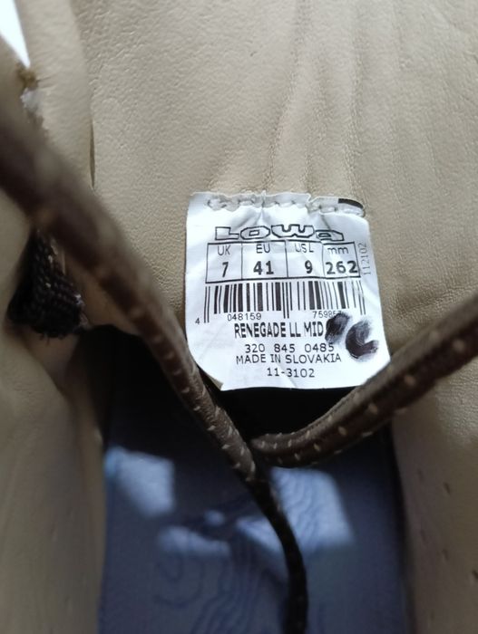 41 Ghete Lowa Renegade LL MID masura 41