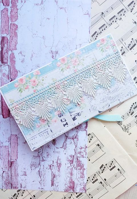 Открытка на свадьбу, конверт