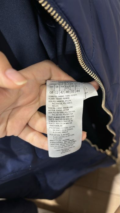 Зимний пуховик massimo dutti М размер, куртка max&co