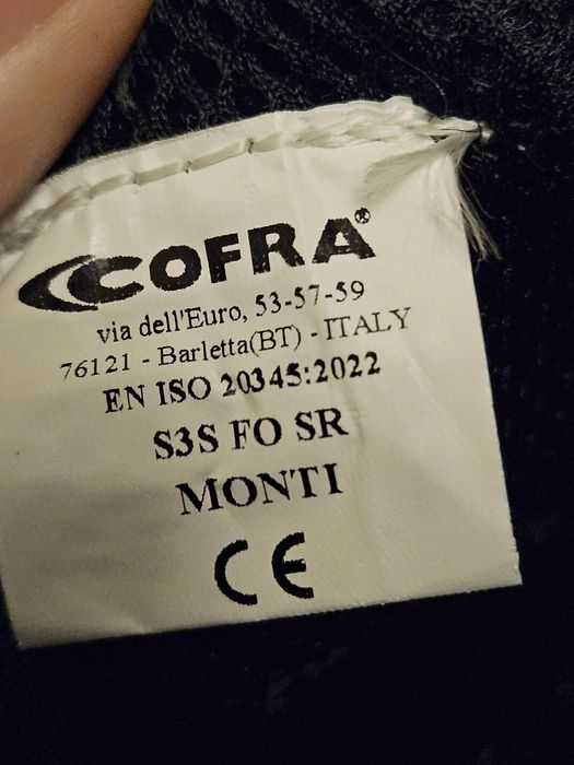 Pantofi cu protecție Cofra