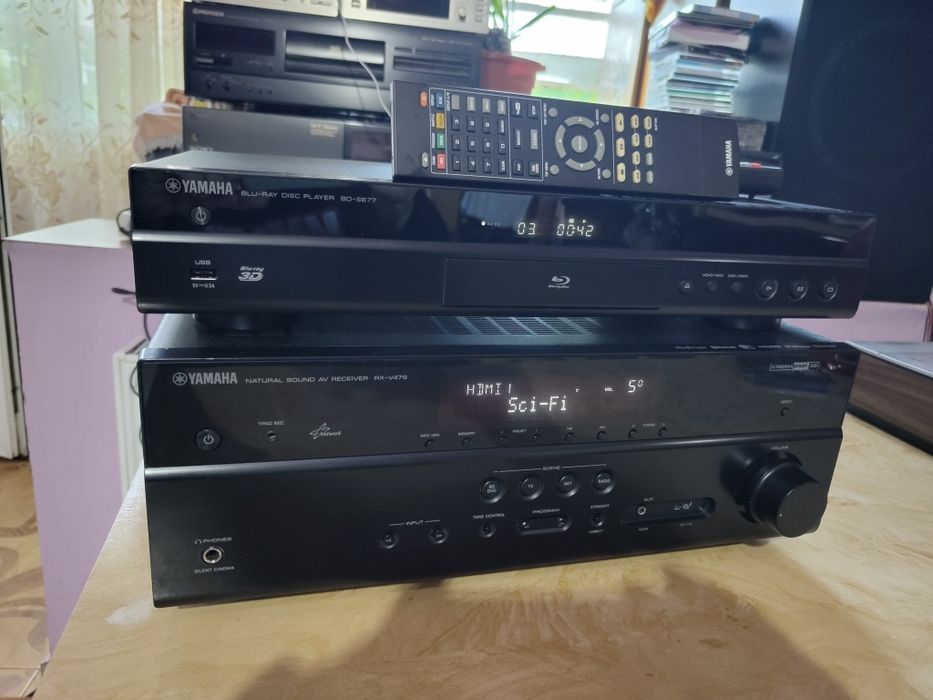 Bluray player SACD Yamaha BD-S667 HDMI, YouTube,3D