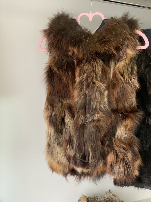 Детски елек / Естествен косъм лисица