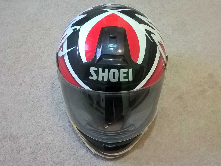 casca motocicleta Shoei Alex Criville NSR champion editie limitata motocicleta carting atv