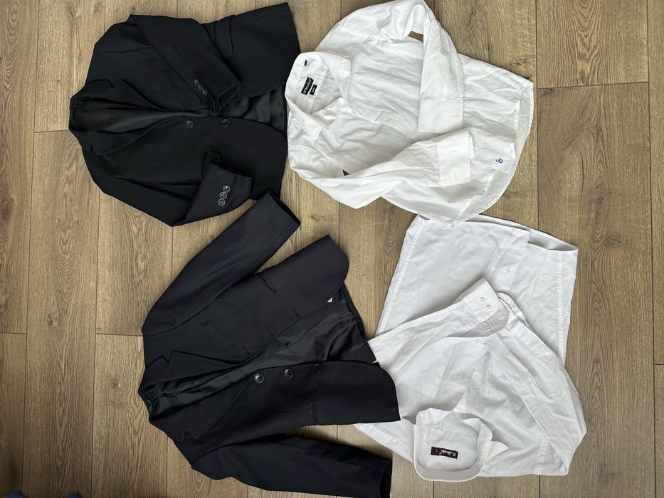 Детские пиджаки и рубашки