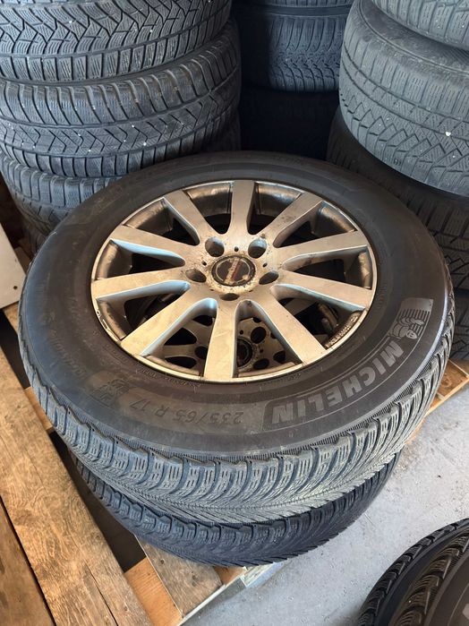 Jante VW Touareg R17 5x130 cu anvelope Michelin  235/65 R17