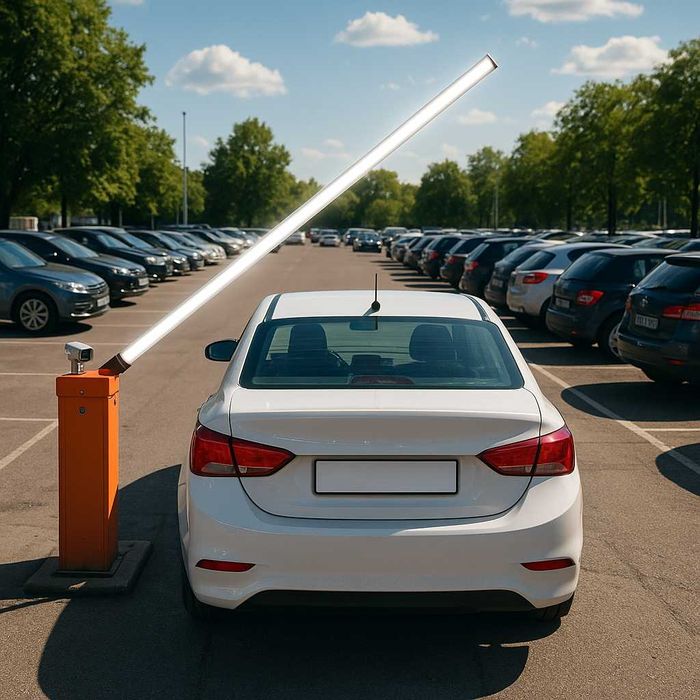 Шлагбаум орнатамыз, распознавание номеров автомобилей