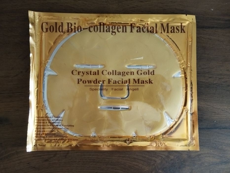 Златна колагенова маска за лице