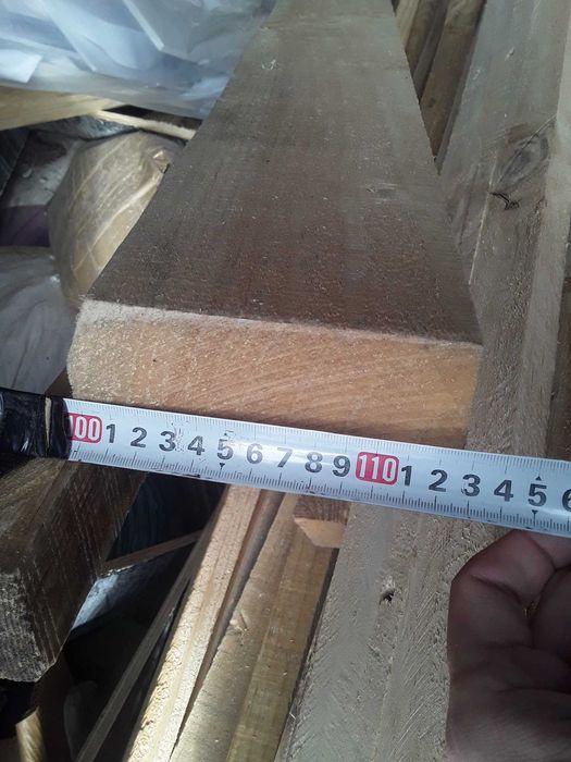 Деревянные столбы 130х60х2400