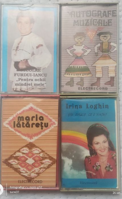 Casete audio muzica populara Electrecord