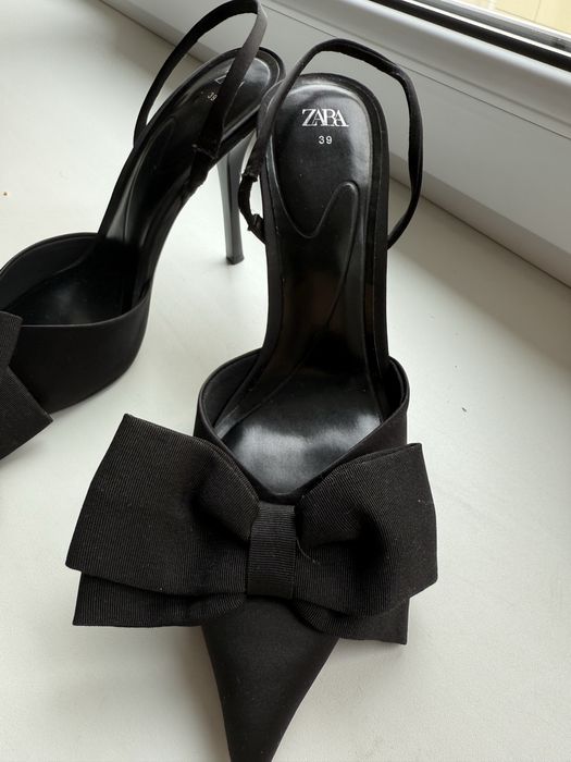 Туфли с бантом ZARA