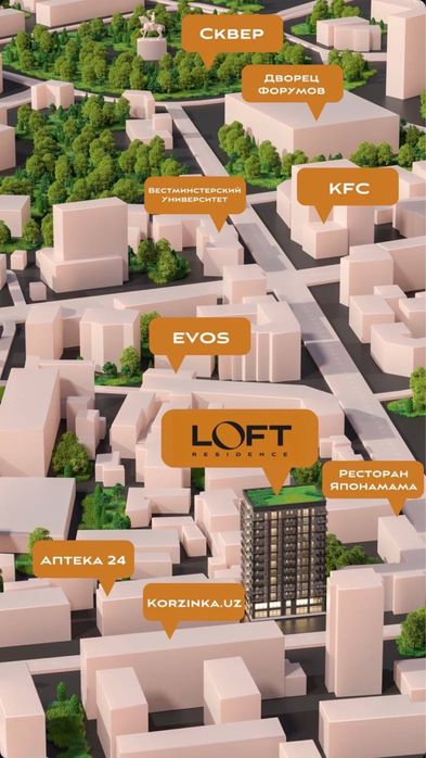 Люкс квартиру дизайн LOFT RESIDENCE