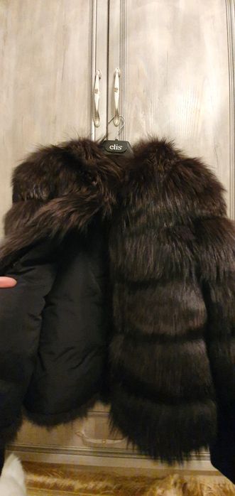 Шуба из Чернобурки 44 размер