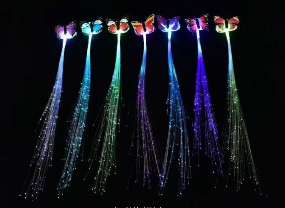 Светящиеся заколки