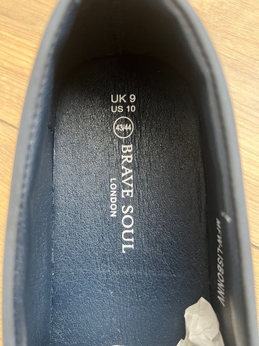 Мъжки сини мокасини Brave Soul