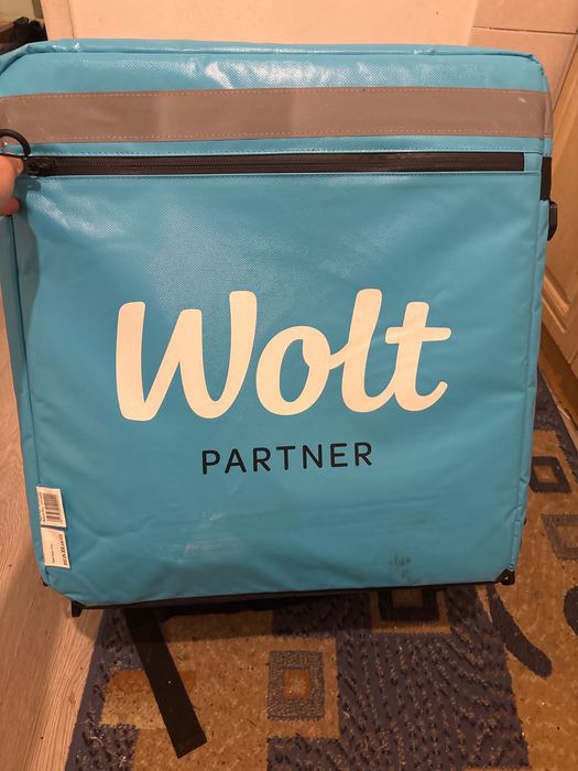 Wolt термосумка курьер