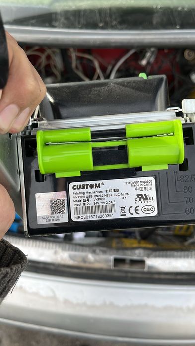 Термопринтер custom vkp-80 принтер