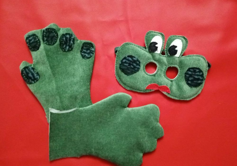 Маска "Лягушка" для детей