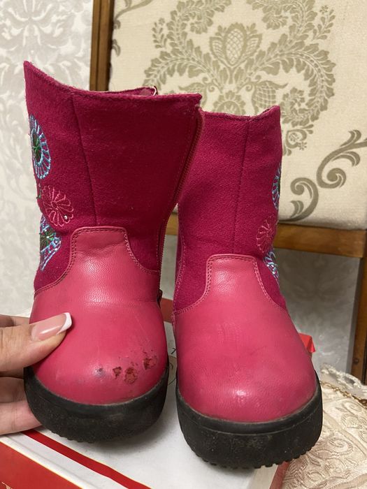 Сапоги зимние детские