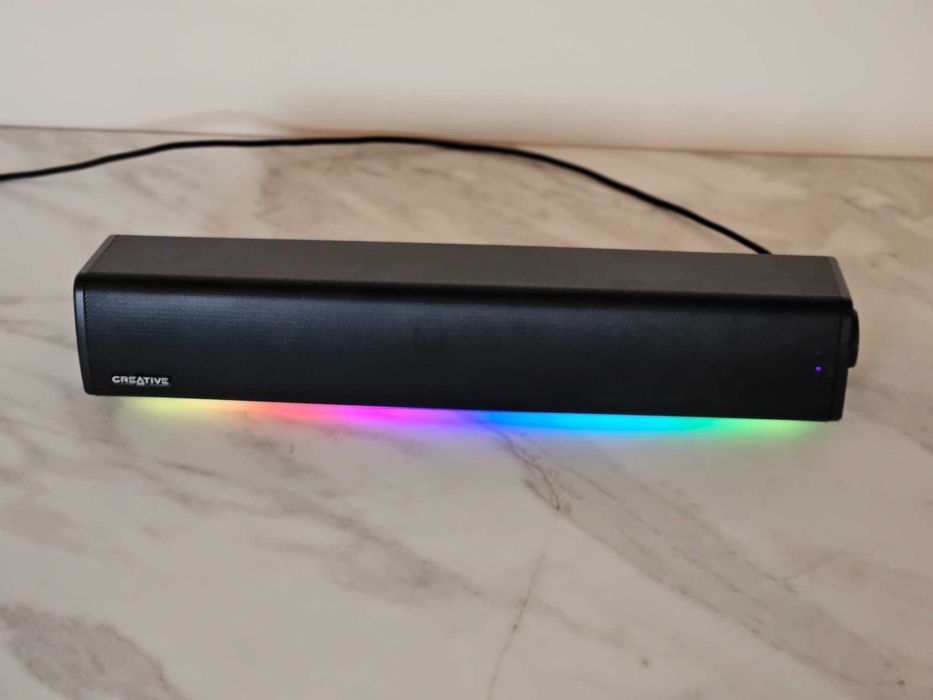 Sound Blaster GS3 | Компактен гейминг саундбар | RGB атмосфера