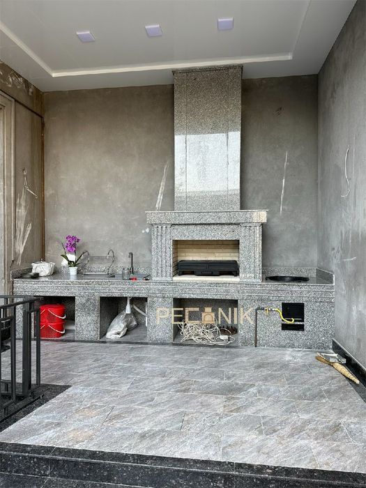 СТРОИМ Помпейская печь. Барбекю. Камин.