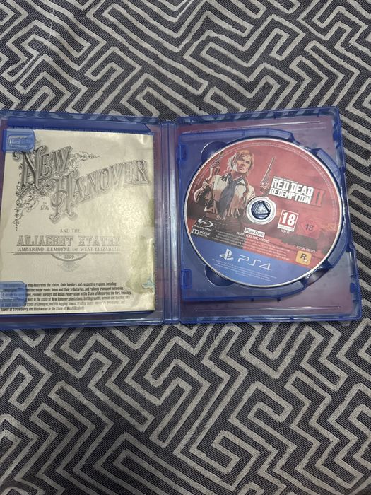 RDR2 ps4 диск рдр2