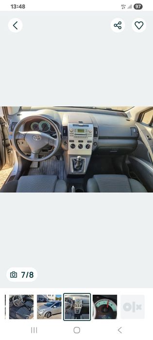 Vand toyota corola verso 2008