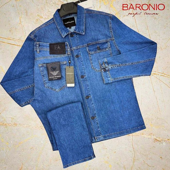 Мужской Джинсовый комплект 
              MONTANA 
Размеры: M L XL XXL