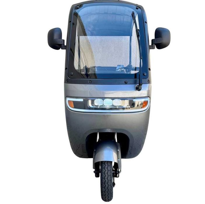 Tricicleta Electrica Triciclu Fara permis CIV RAR Inclus 2 Locuri Baterie 20Ah Viteza maxima 25km/h