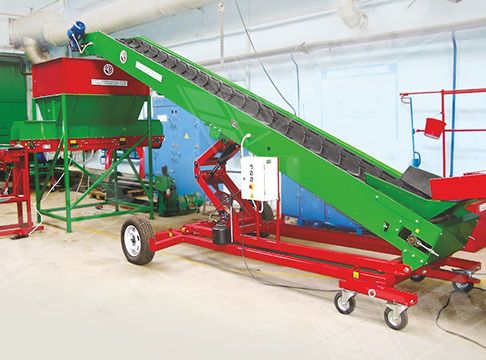 Транспортер луковый наклонный КН-650