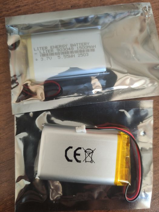 Батарейка 3,7 v 5,55 литер