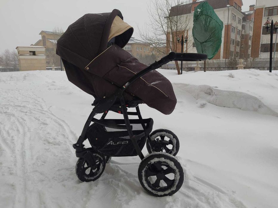 Детская коляска Riko Basic Alfa 2 в 1 Польша