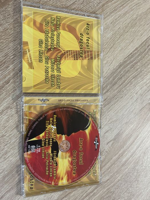 CD muzica lautareasca Arz-o focul dragostea
