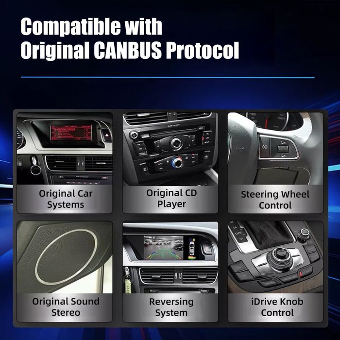 Audi A4. 13-16 carplay androidauto Linux