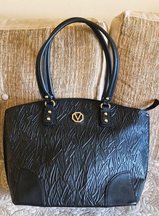 Geanta neagra piele ecologica