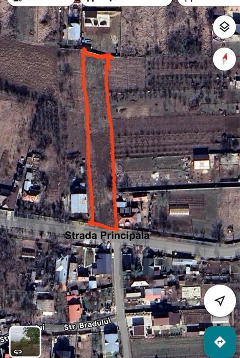 Teren intravilan comuna Milcov, sat Milcovu din Deal, judetul Olt