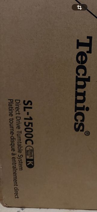 Грамофон Technics SL-1500C- черен