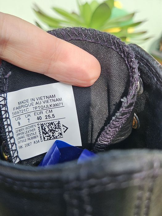 Converse Високи кожени кецове N40