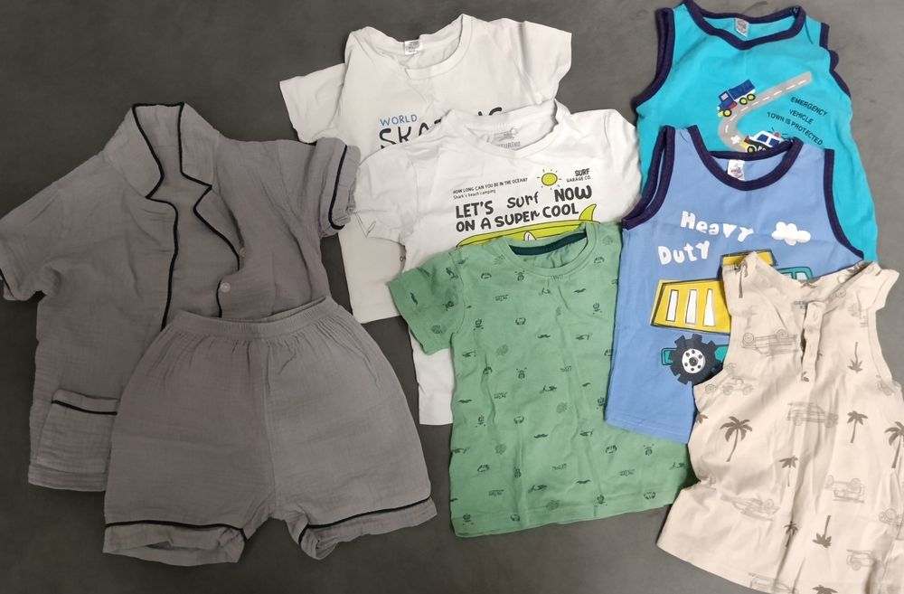 Пакет с теплой одеждой для мальчика от 2-4 лет