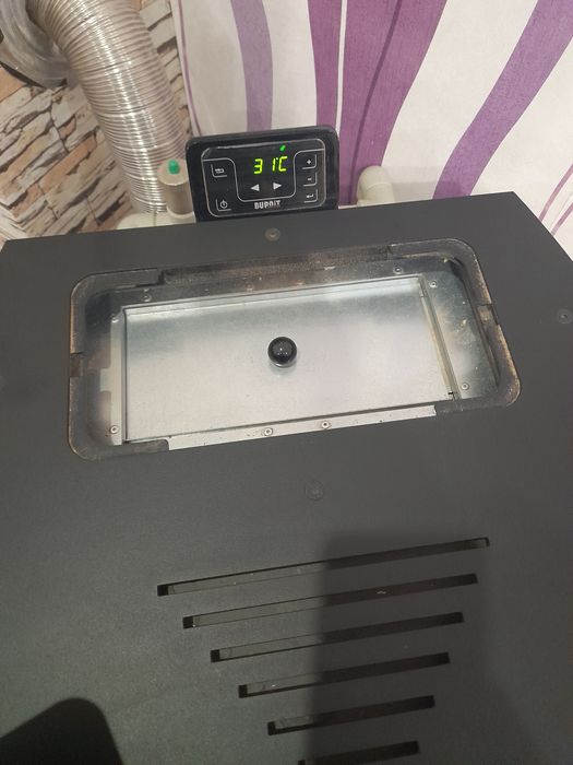 Пелетна камина Вurnit Advant 13kW +стаен термостат