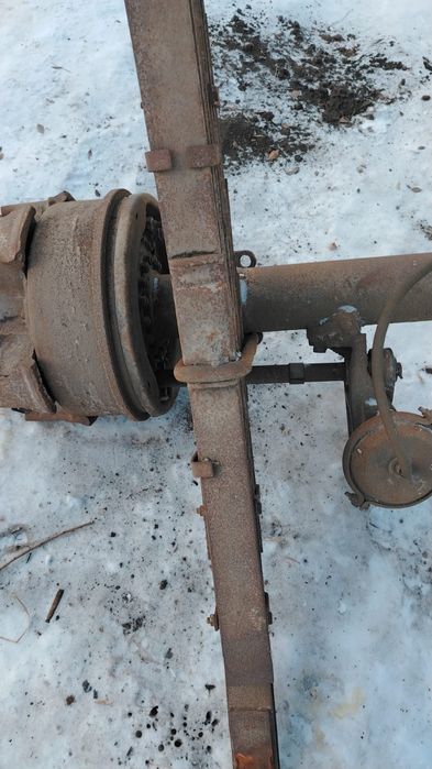 Продам ось на прицеп камаз