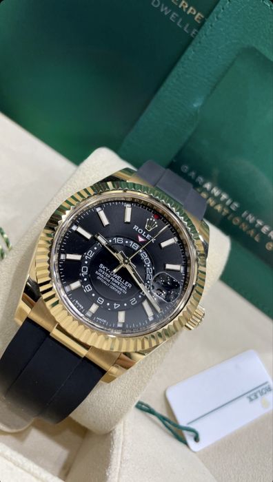 Rolex Sky-Dweller Oysterflex Gold 18k