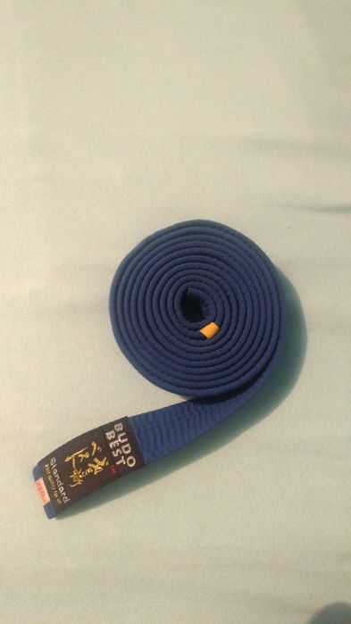 Centură karate albastra