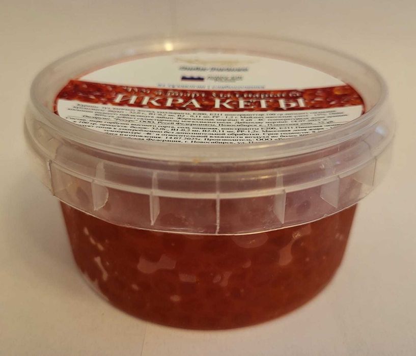 Красная икра (горбуша, кета)