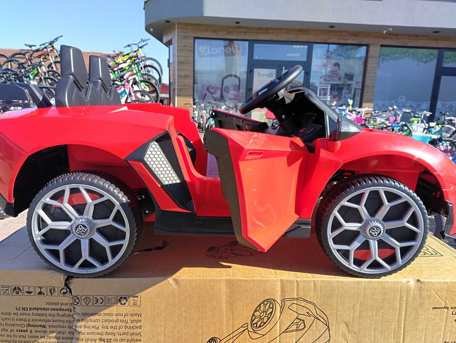 LAMBO Акумулаторна кола CHIARA червен