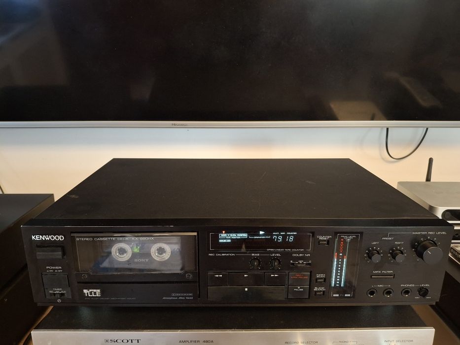 Casetofon Deck Kenwood KX-880HX Amorphous Head