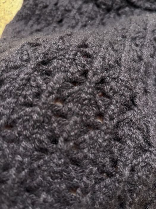 Top crosetat din lana si casmir