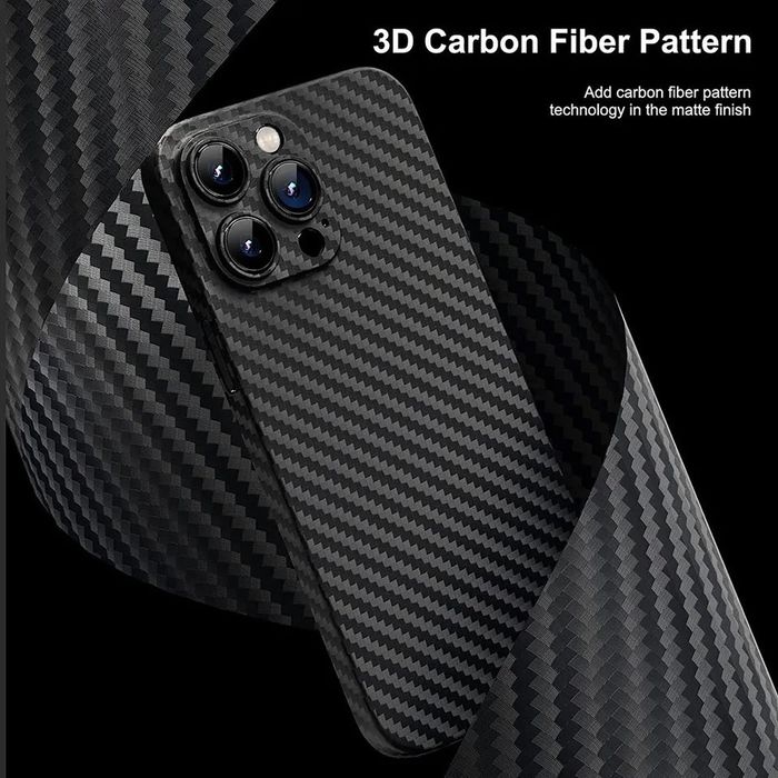 Husa Slim Carbon Fiber Apple iPhone