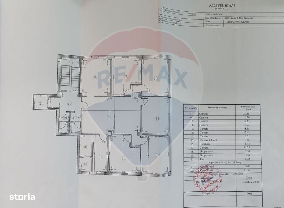 Spatiu de inchiriat | 200 mp utili + parcare privata | Mihai Bravu