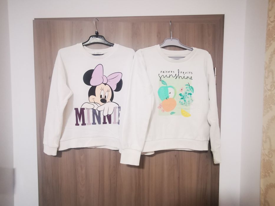Lot bluze Mango și Reserved, pentru fete 8-9 ani