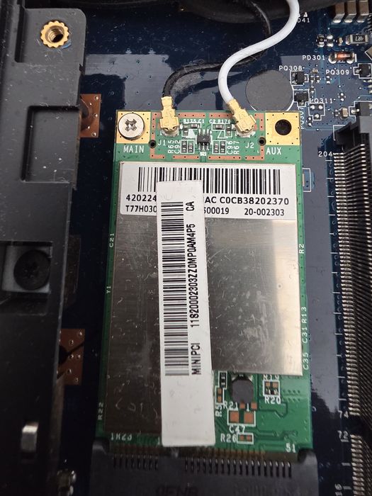 Placa wifi laptop Broadcom BCM94312MCG